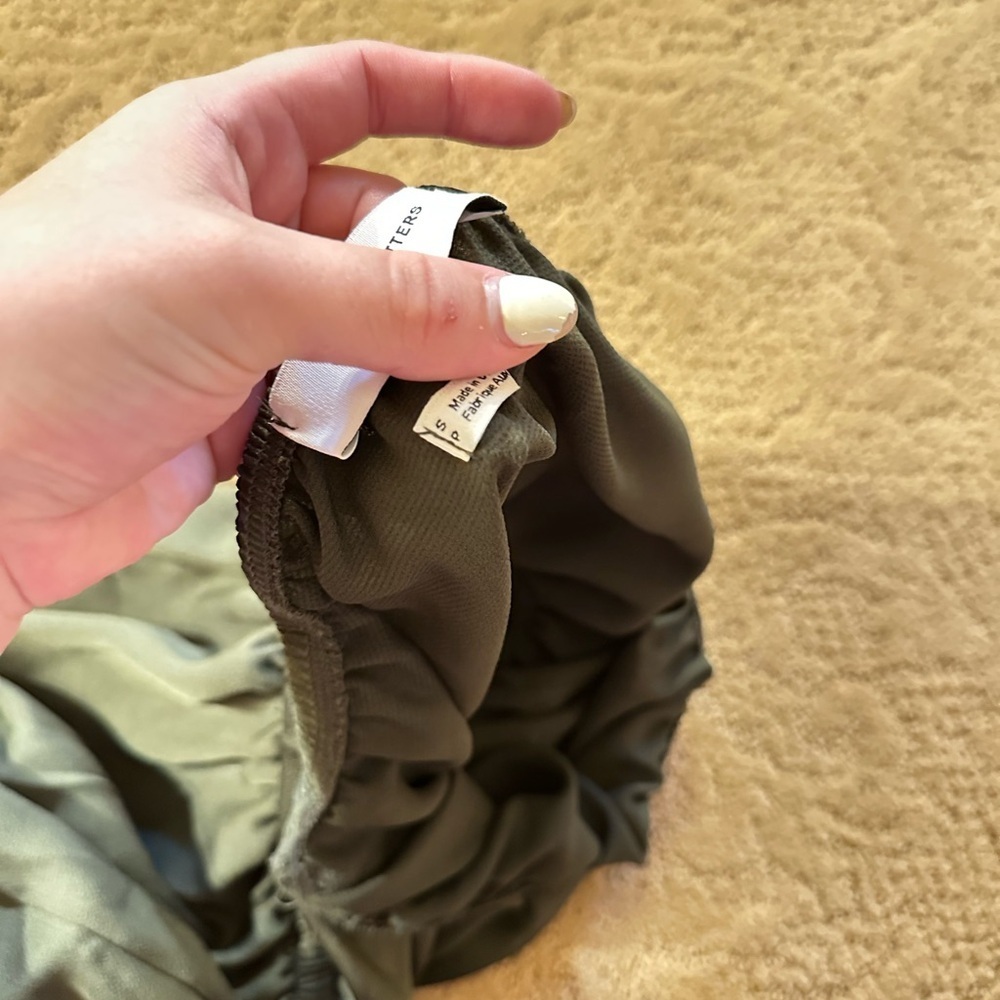 Urban Outfitters Olive Green Women's Jumpsuit - Picture 7 of 7